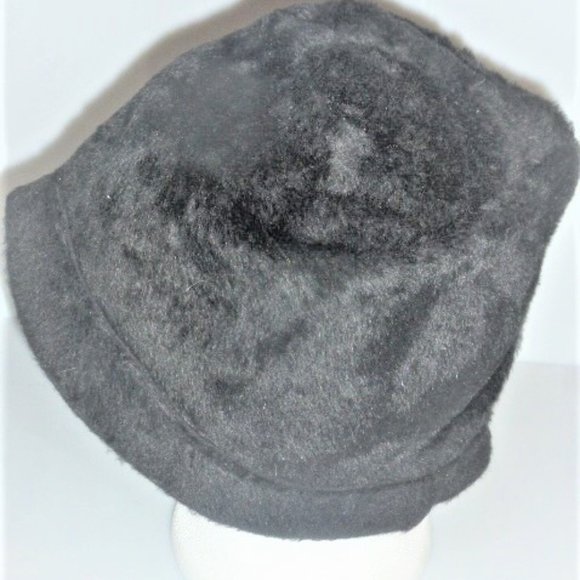 ST6IN Lady Ann FUR HAT Vintage Hat Ladies Hat Woman's Black Hat Styled By LH - Picture 4 of 7